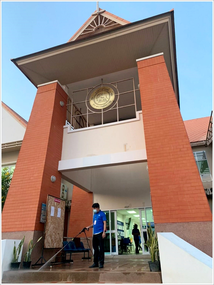 ﻿สำนักงานบังคับคดีจังหวัดอุบลราชธานี จัดกิจกรรม Big Cleaning Day เพื่อป้องกันการแพร่ระบาดของโรคติดเชื้อไวรัสโคโรนา 2019 (COVID-19)